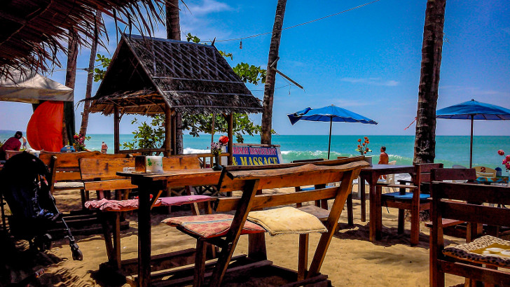 Strand-Restaurant am Khuk Khak Beach, Khao Lak